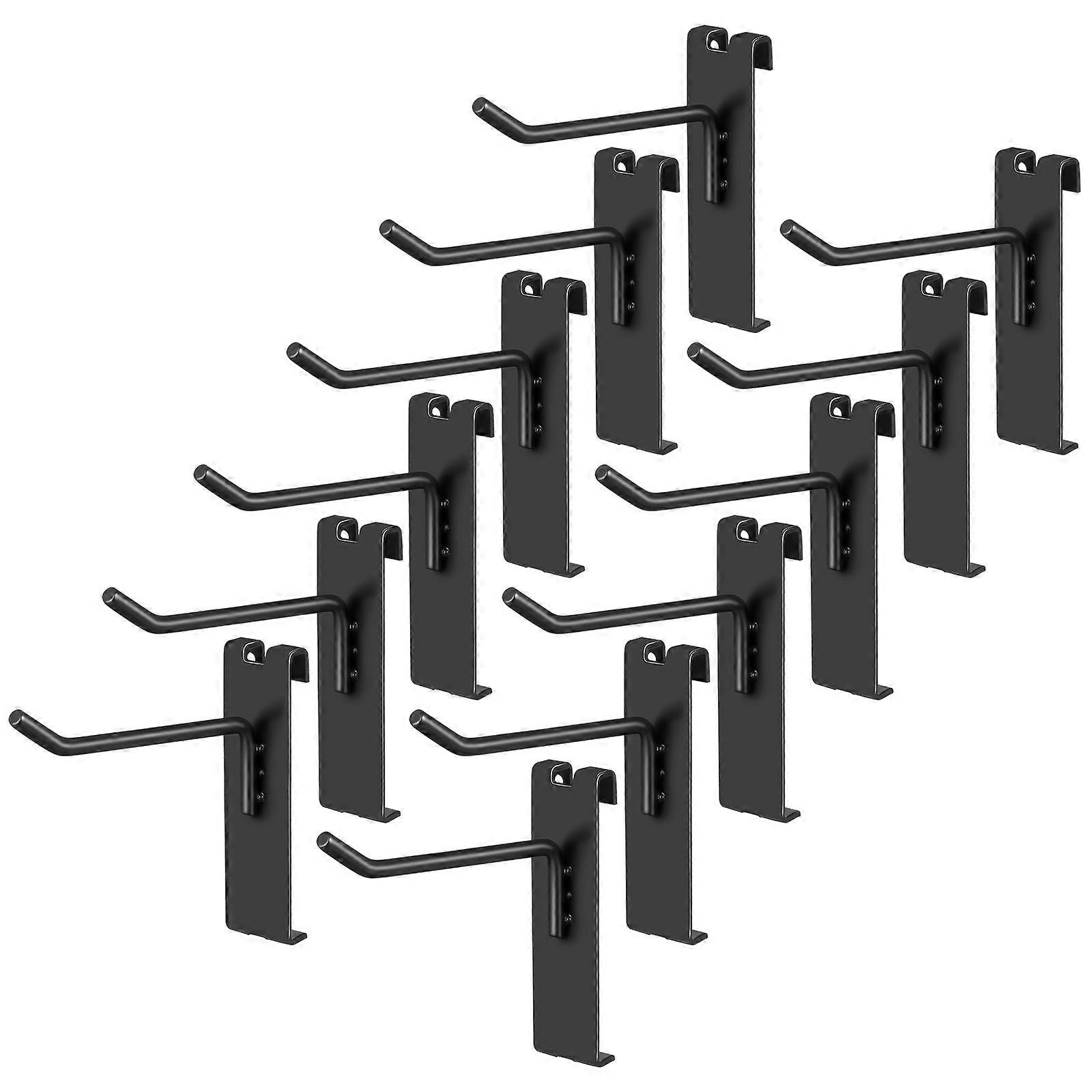 Hanging Grid Hooks Metal Hooks for Display Use 12Pcs