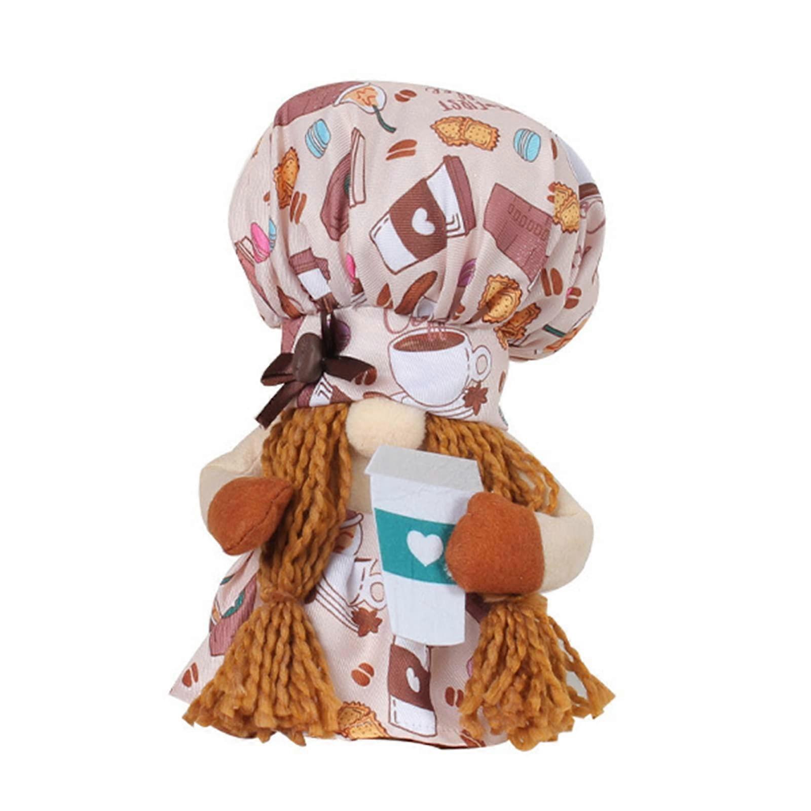 Faceless Festival for handmade plush figures Mr and Mrs Scandinavian Tomte for Valentine's Day table decor