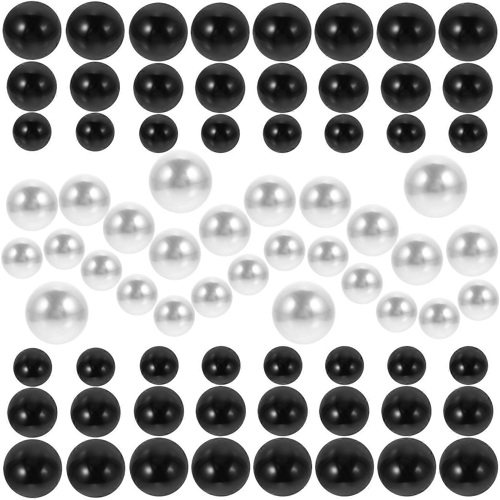 Artificial Pearls Diy Vase Decor Flower Bottle Candle Base Filler Assorted Color Round Shape 12mm 400Pcs