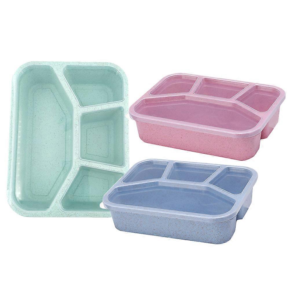 3pcs Lunch Box Reusable Meal Container with Lid Lunch Container Food Container
