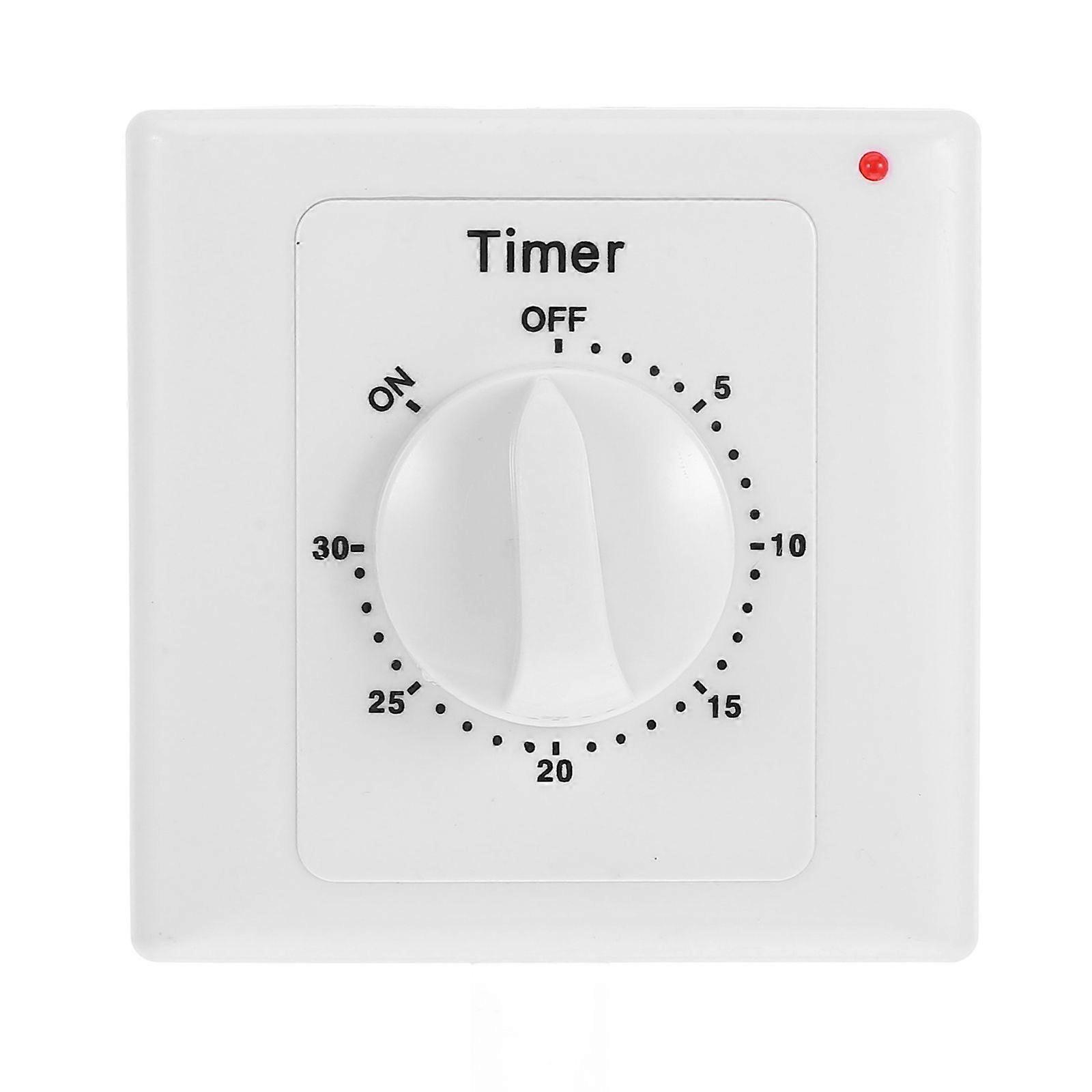 Digital Timer Switch For Indoor Electrical Outlets Universal Timer Knob Replacement For Kitchen And Bathroom Easy-To-Use Wall Timer With Precise Time