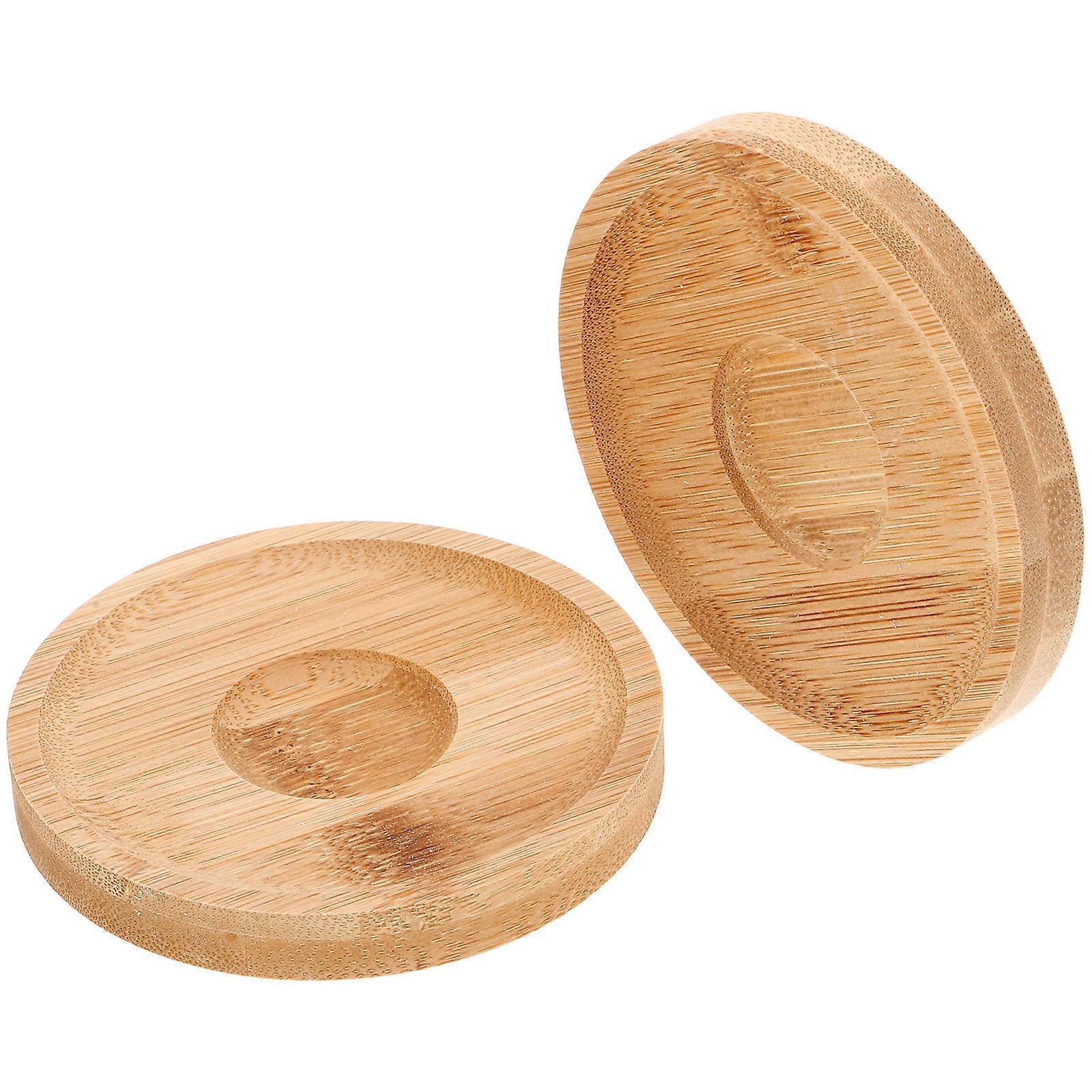 2pcs Rotating Whiskey Glasses with Bamboo Coasters – Stylish, Sustainable Drinkware for Whiskey and Bourbon Lovers