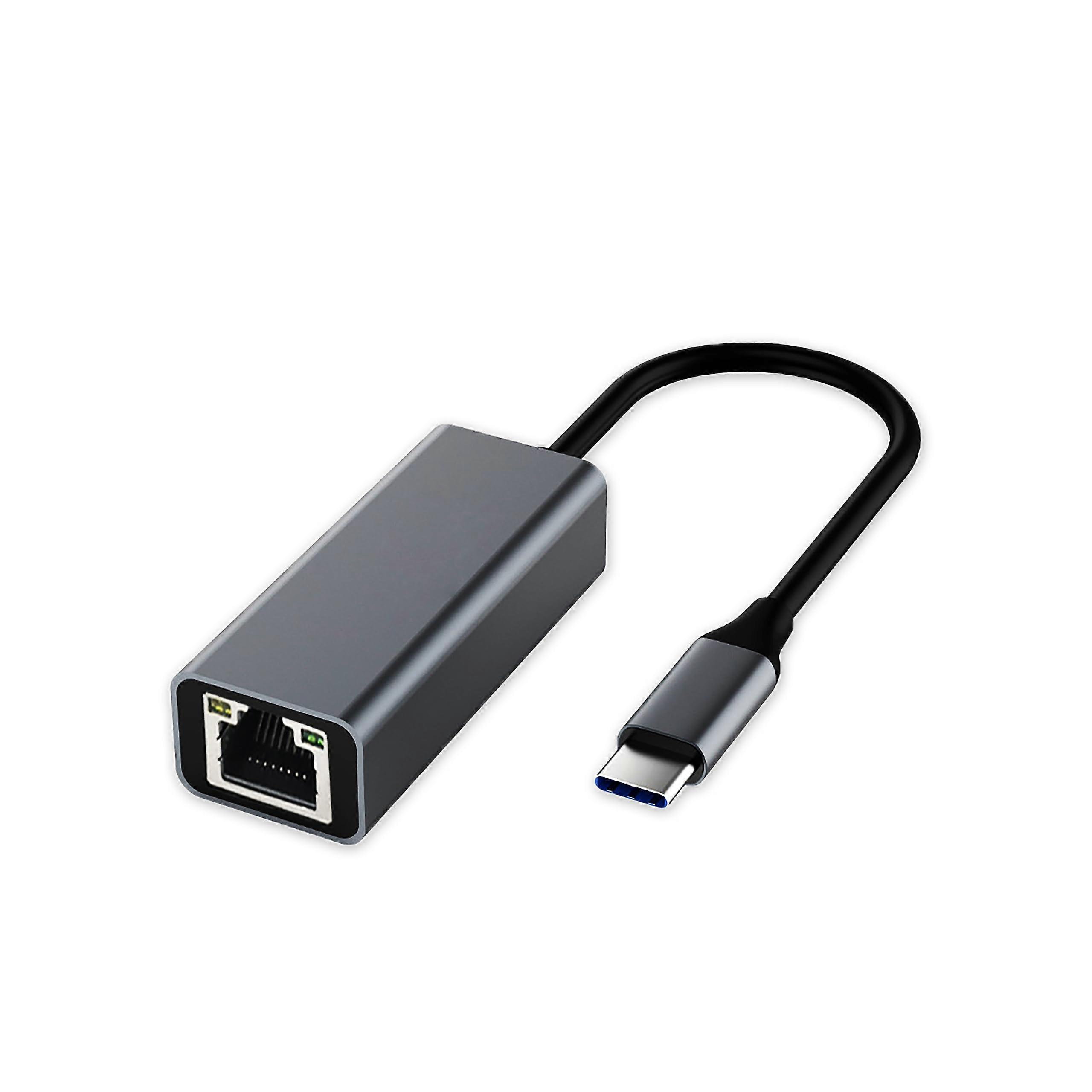 USB C Ethernet Adapter  LAN Adapter USB C 1000 Mbps, Compatible with Switch, Mobile Phone, Notebook Tablet, TV Box, Windows, macOS, iPadOS, Android
