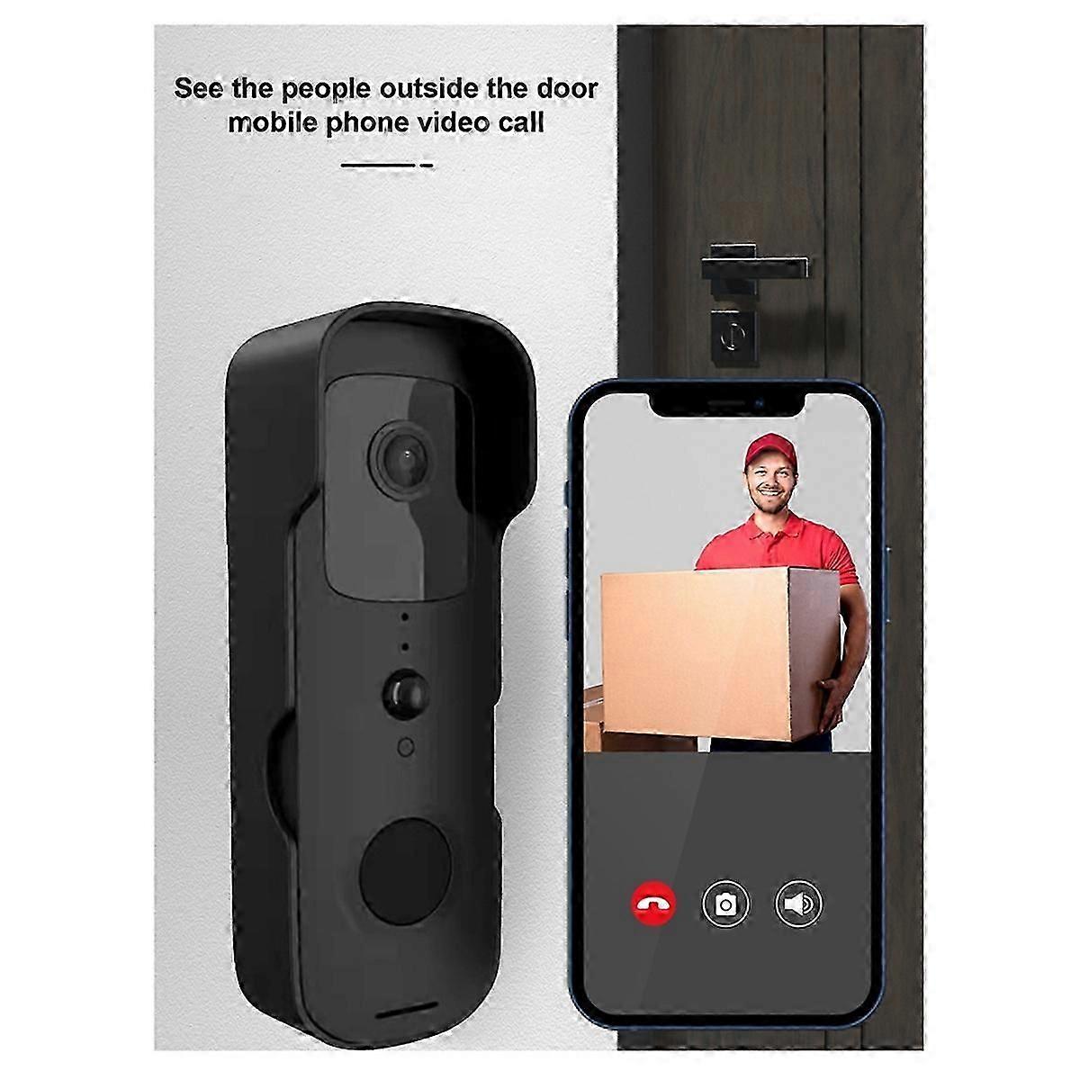 Tuya Smart Video Doorbell Visual Intercom WIFI Door Bell Plug