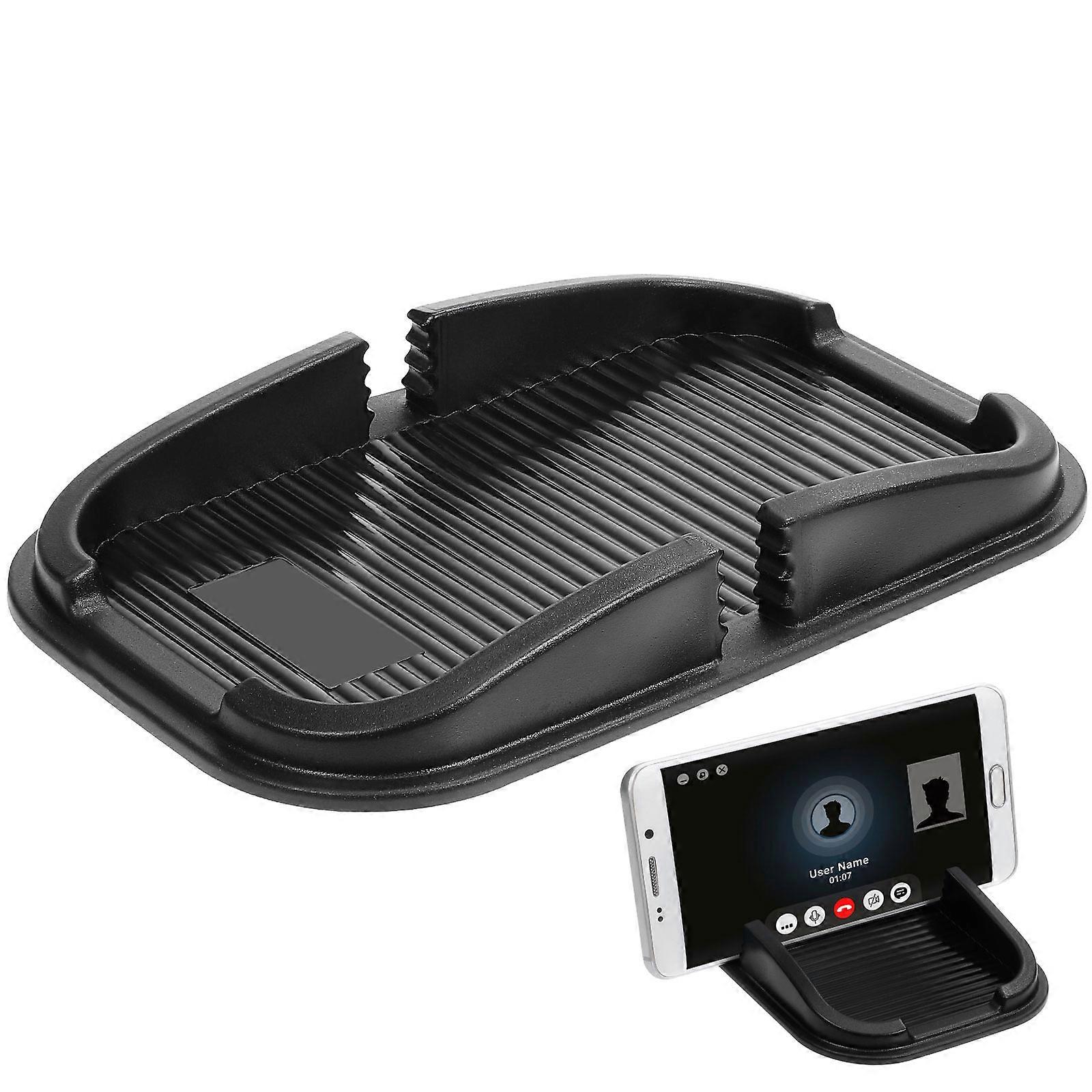 Multifunctional Non-slip Pad For Mobile Phone On Car Dashboard Rectangular Shape For Convenient Driving 1Set