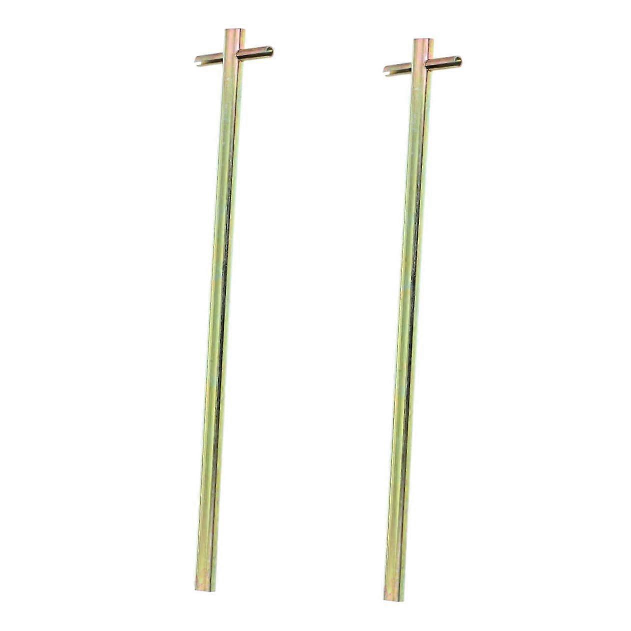 Extended Triangle Key for Elevator Doors Galvanized Iron Emergency Access 30.00X6.00X1.20CM