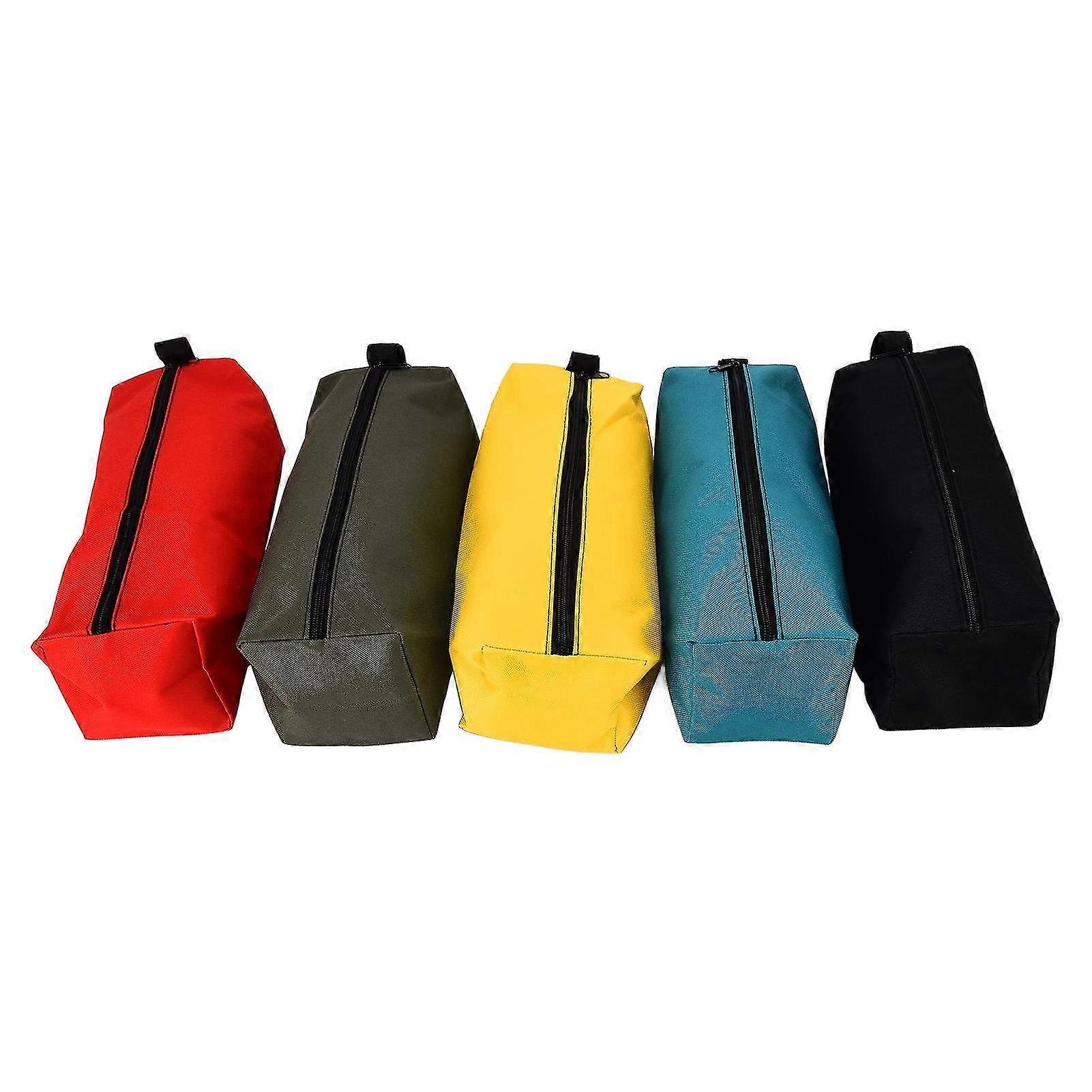 Multifunctional Small Handheld Tool Pouch with Zipper - Portable Storage Bag for Tools & Accessories, Perfect for Home & Travel