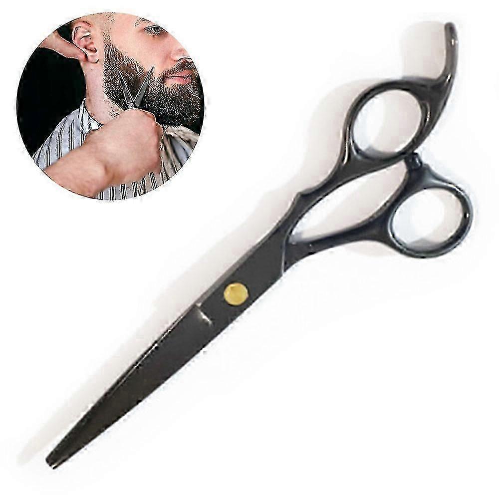 Ultra-Sharp Barber Cutting Scissors - Professional 5.5-Inch Flat Shears with Razor-Edge Precision
