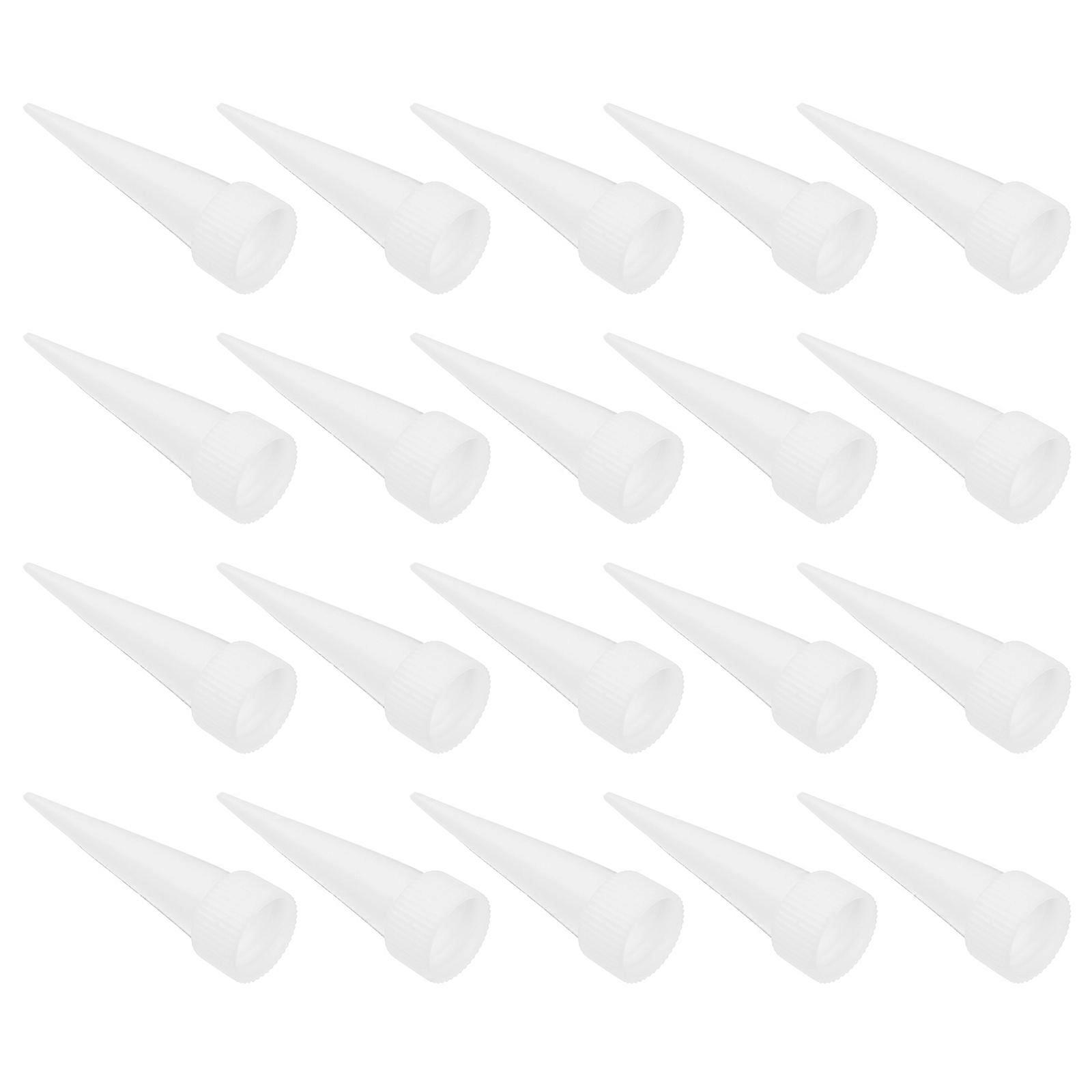 100pcs Replacement Caulking Tips for Precision Glue Application, Versatile and Easy to Replace Nozzles for Controlled Use in Various Projects