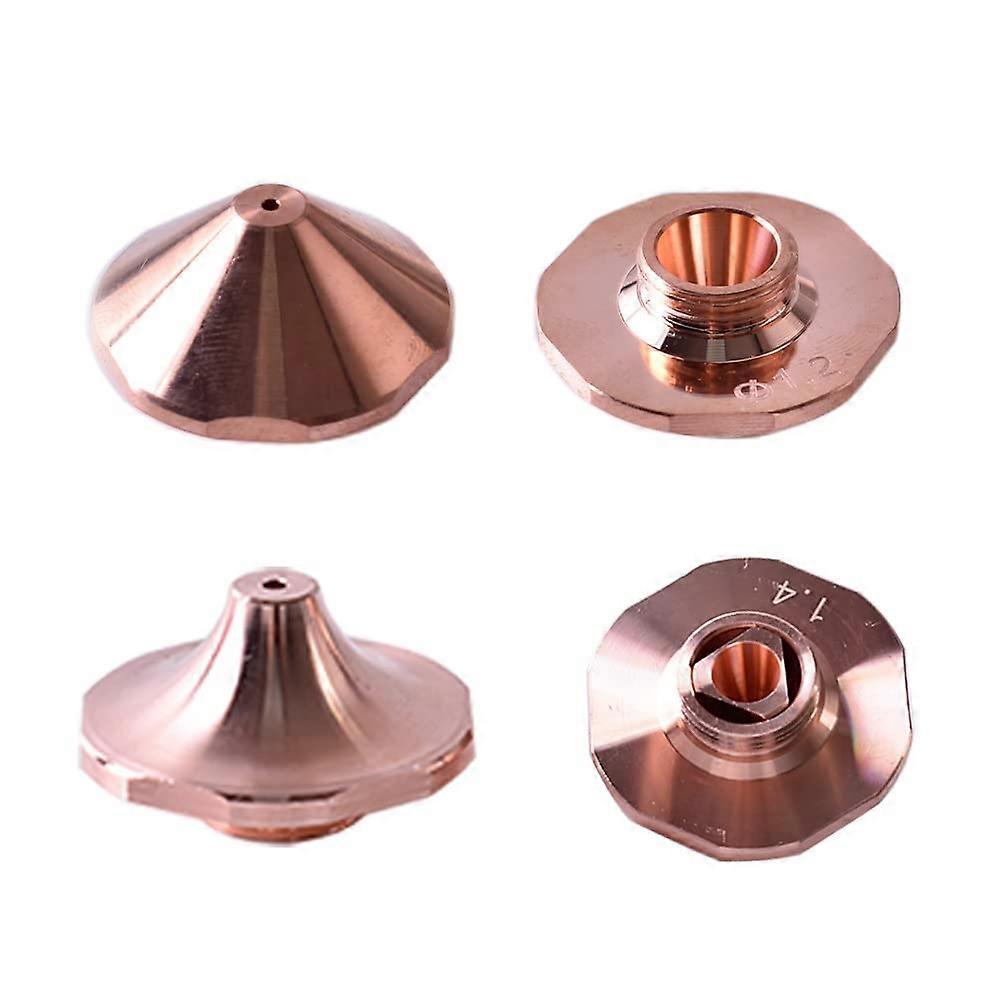 Laser Cutting Nozzle 25mm Bodor Series Hexagonal Copper Nozzle 1.0 3.0mm Diameter Single Double Layer, Bo-25-Da, 10 Pieces