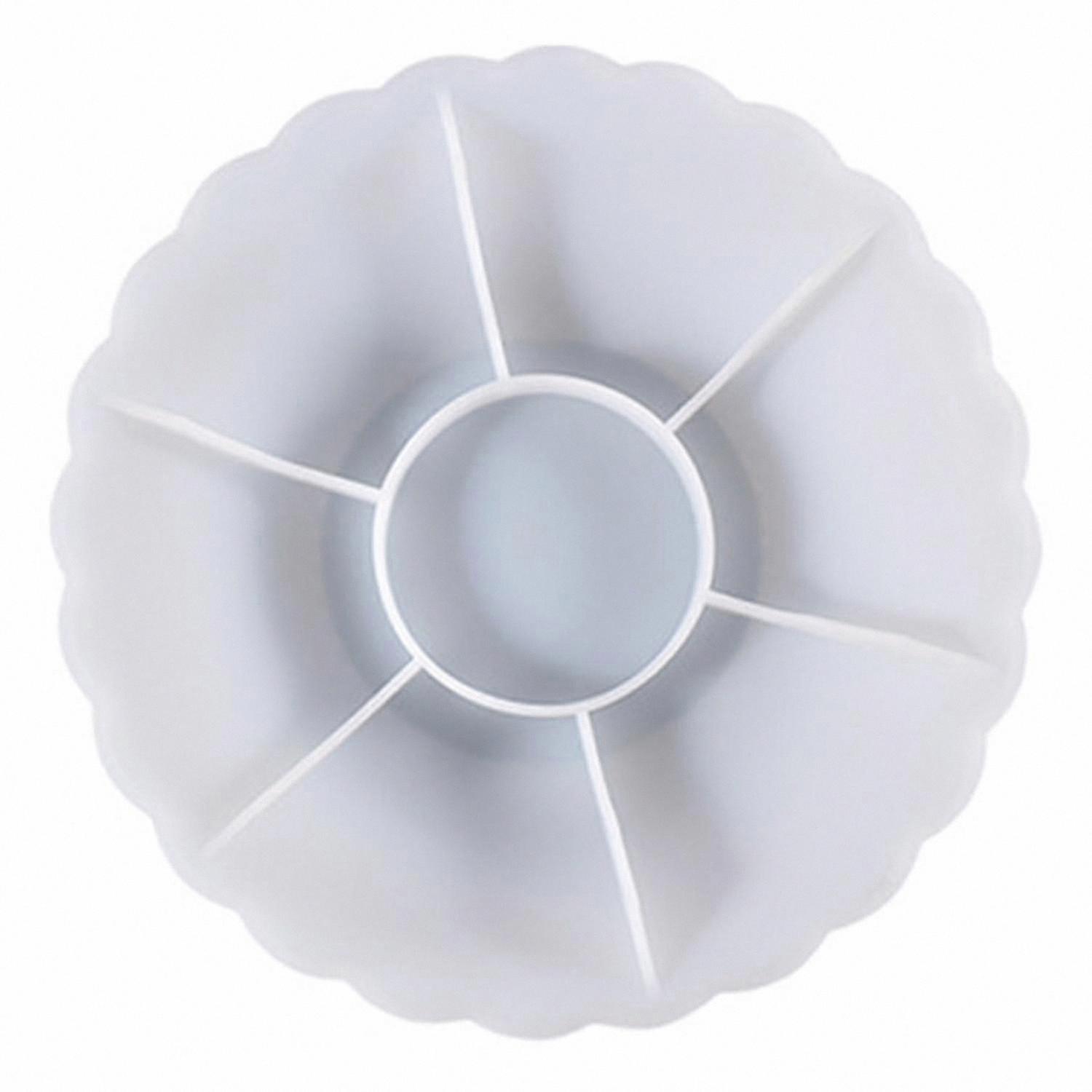 Silicone Lace Mold for Epoxy Resin Crafting Non-Stick Transparent Fruit Tray Tool for Handmade Casting Projects