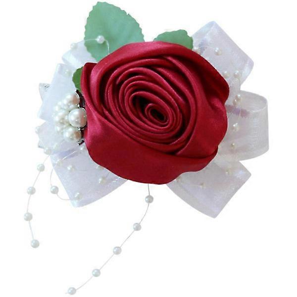 Handmade Blush Wrist Flower