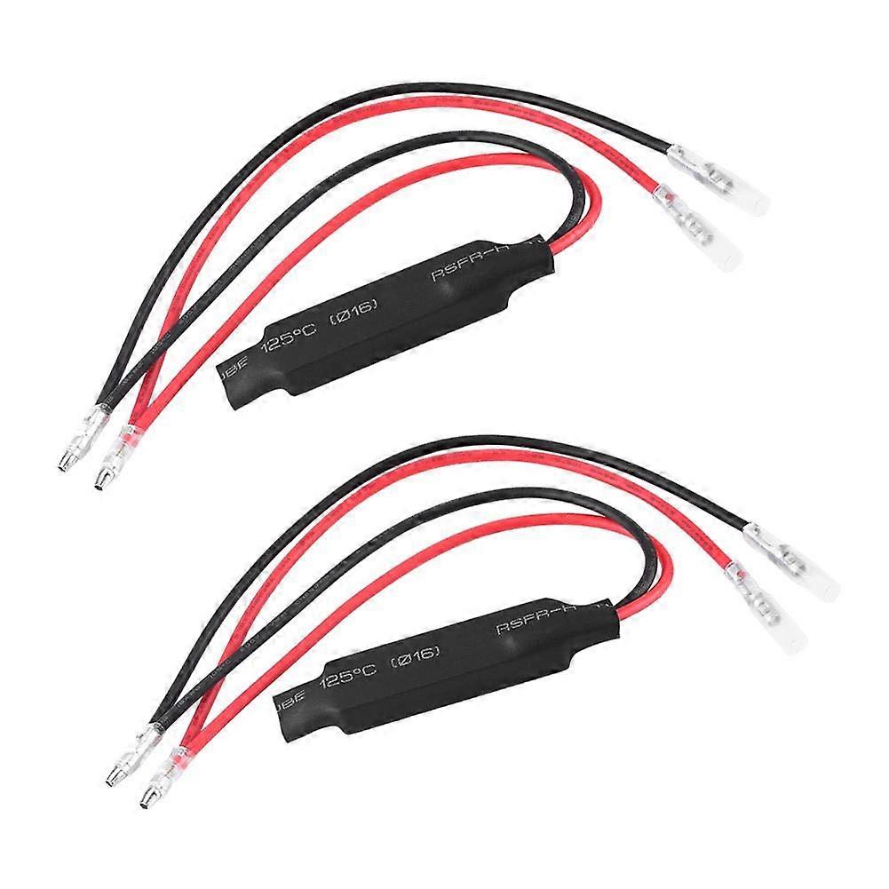 Resistance Indicator LED Resistor 15 Ohm 12V 10W for Motorcycle LED Indicator Light Error Flash Fix Controller