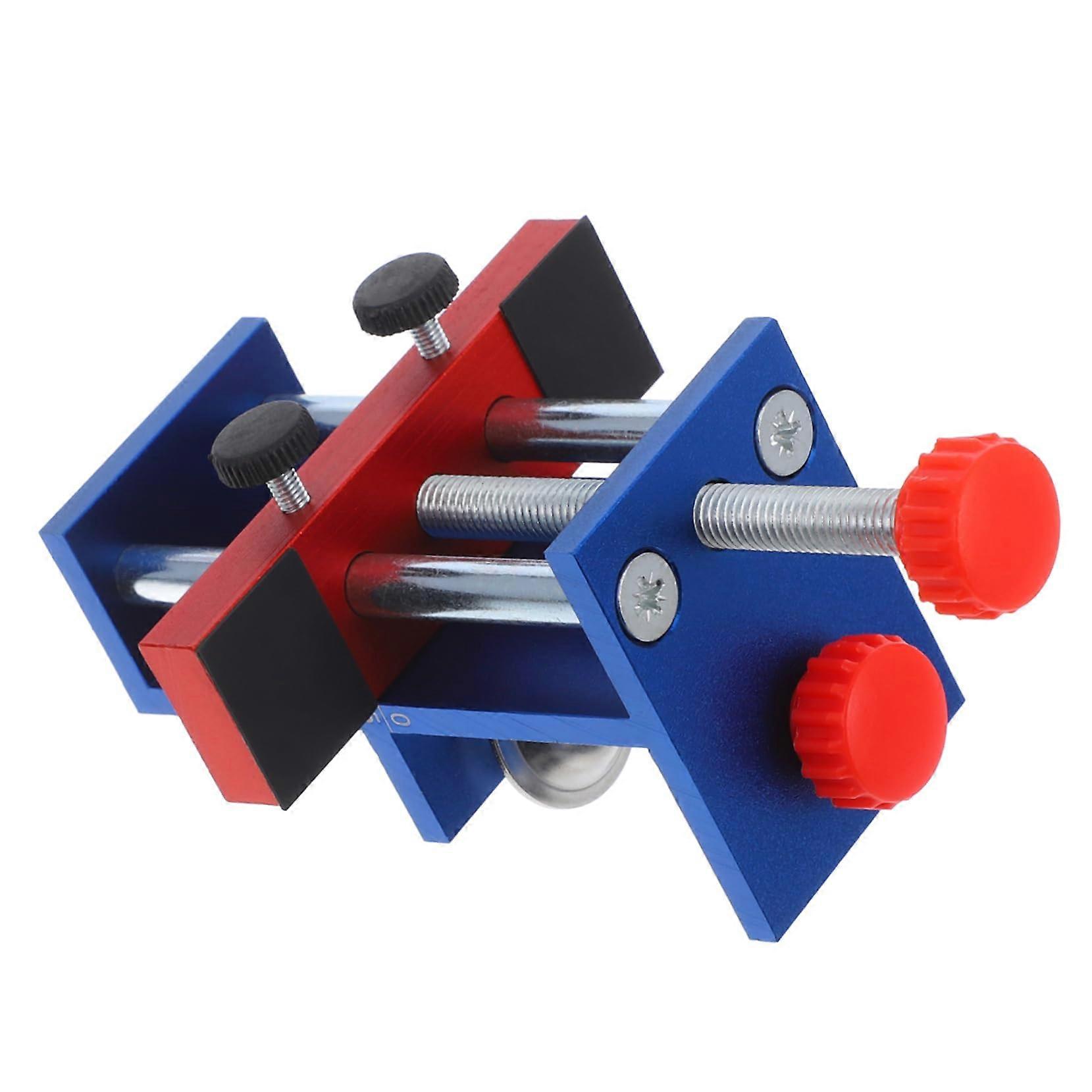 Cabinet hinge tool positioning cabinet hinge cabinet clamps template for cabinet hardware cabinet door hinge device positioner aluminum alloy blue