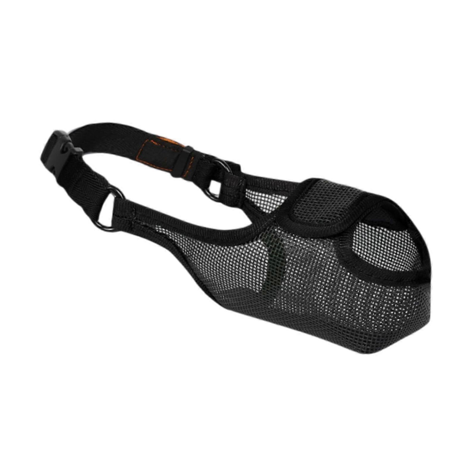 Dog muzzle pet muzzle for indoor outdoor training adjustable, S