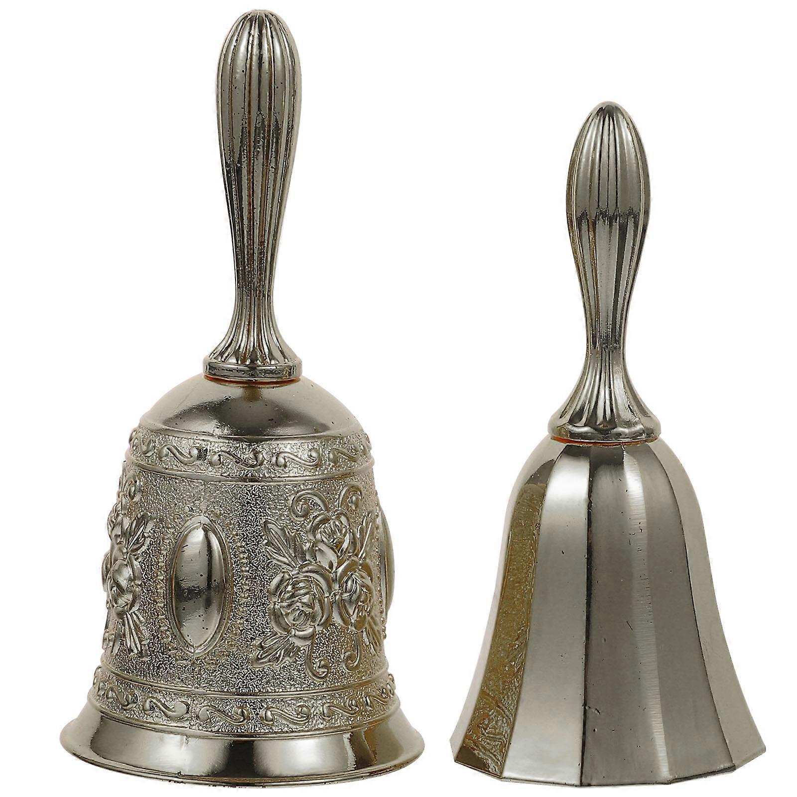 Here's a refined and professional product title and description that highlights the key features and benefits of your **2pcs Vintage Hand Bells**: