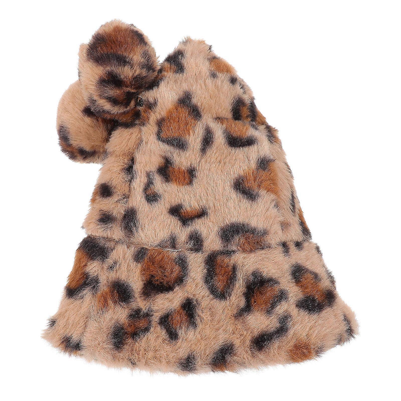 Cute Plush Bucket Hat with Bear Ears for Women – Winter Outdoor Accessory for Skiing, Snowboarding & Daily Wear