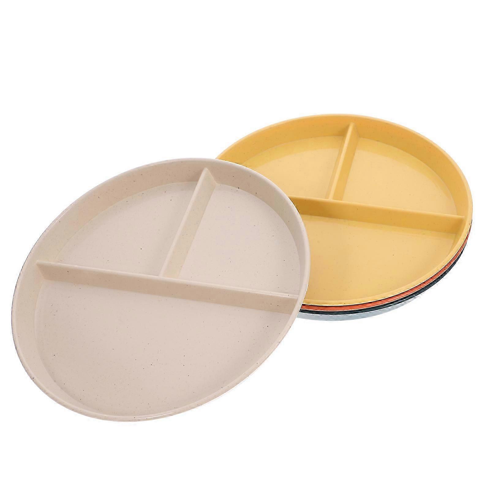 Portion Control Dinnerware 4Pcs For Children In Assorted Color Designed For Easy Food Separation