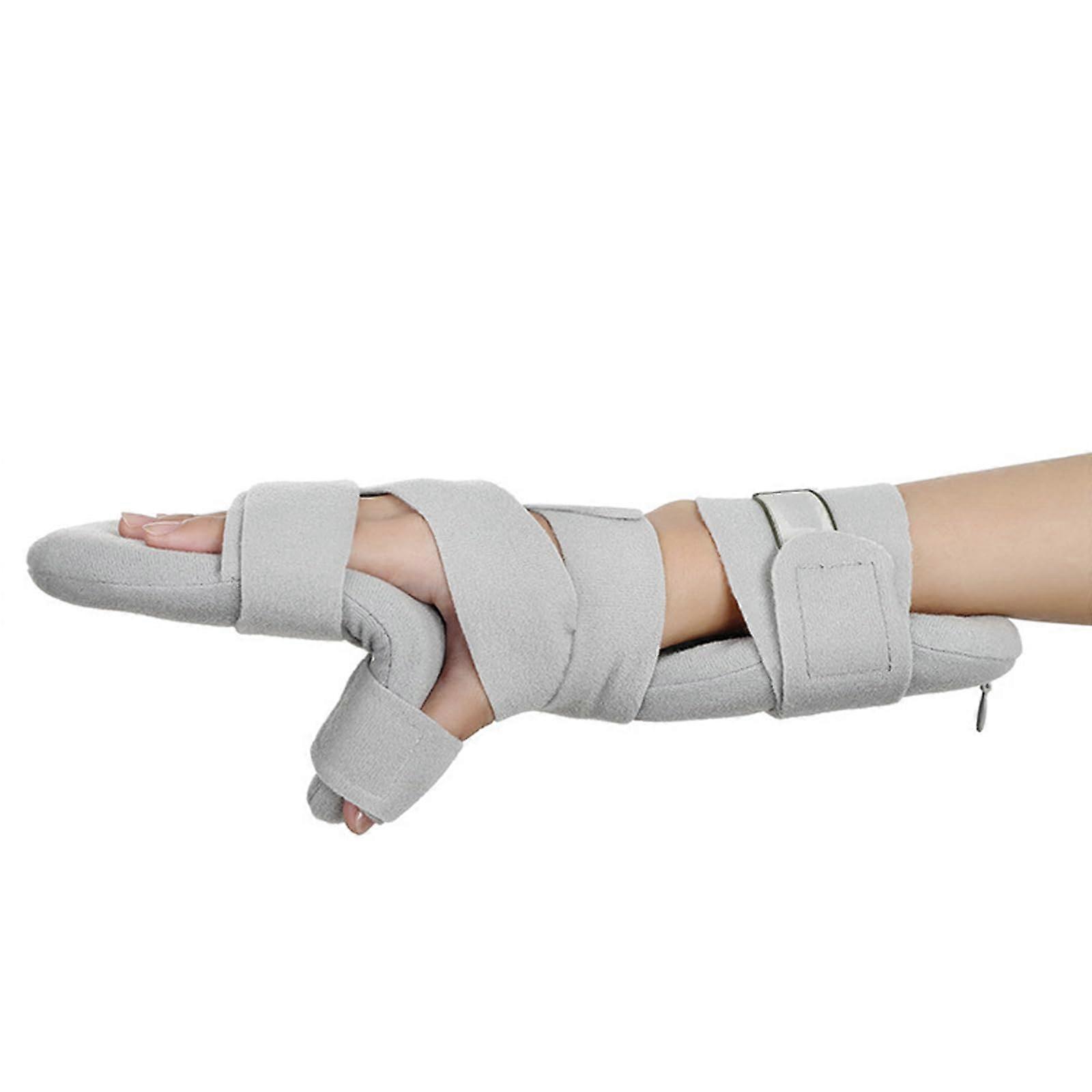 Rest Hand Splint, Night Wrist Thumb Immobiliser, Support for Pain, Tendonitis, Sprain, Fracture, Arthritis, Dislocation, Left