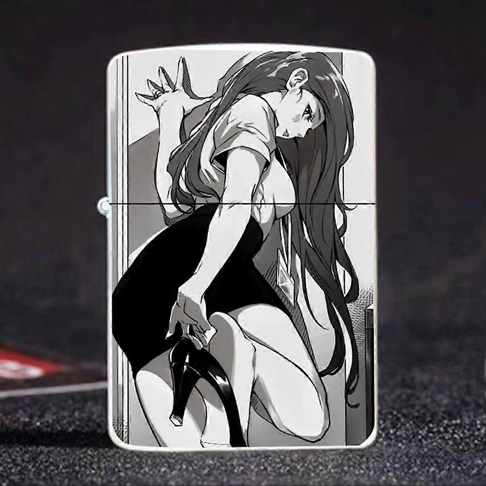 Cool Engraved Lighter Lightweight Multi-Use Vintage Lighter for Men Male