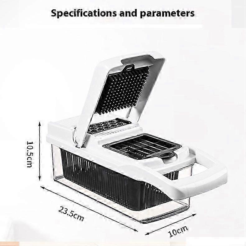 26-in-1 Multifunctional Vegetable Chopper & Spiralizer