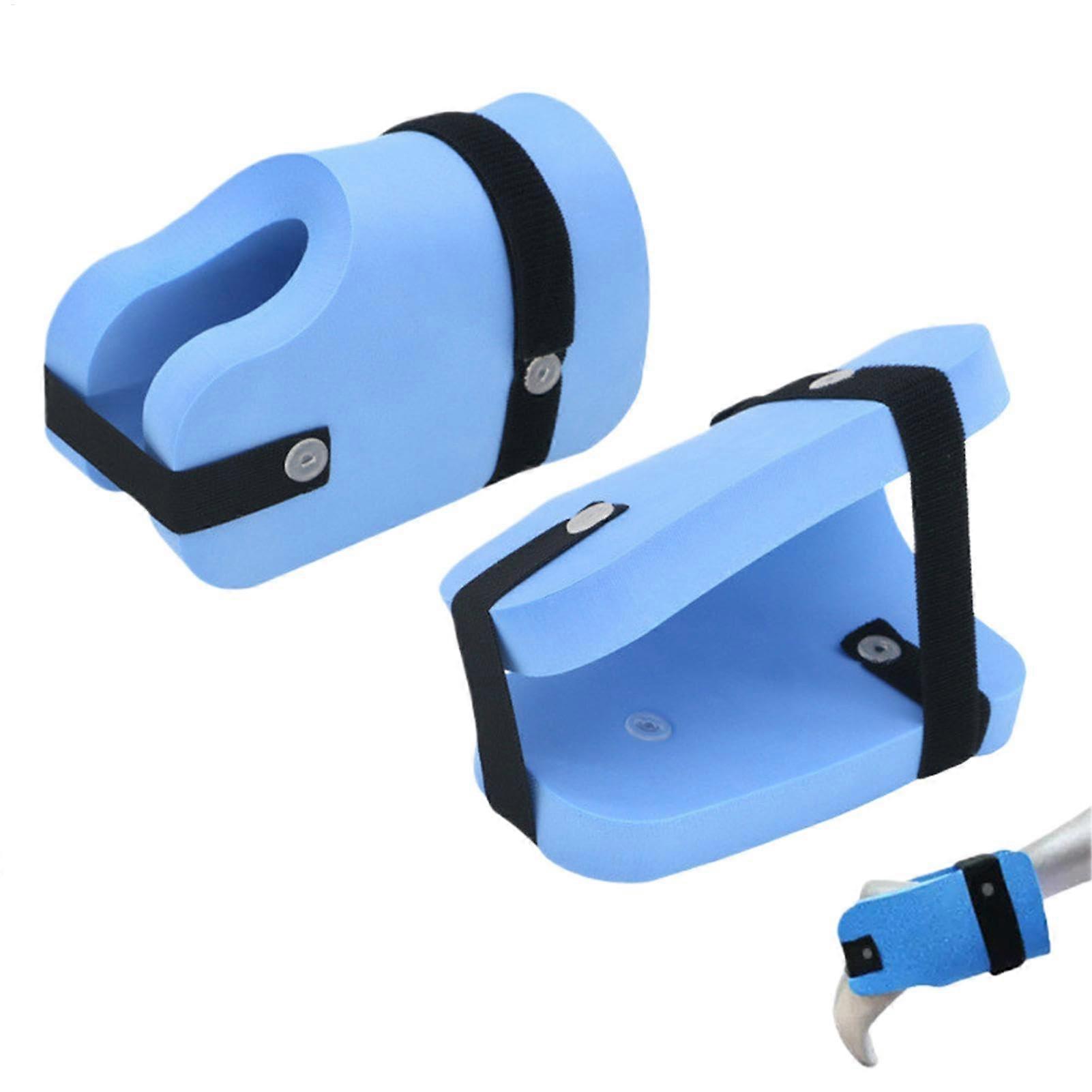 Adjustable Foam Swimming Cuffs Set for Water Fitness, Resistance Training, Long Style Swim Cuffs for Jogging