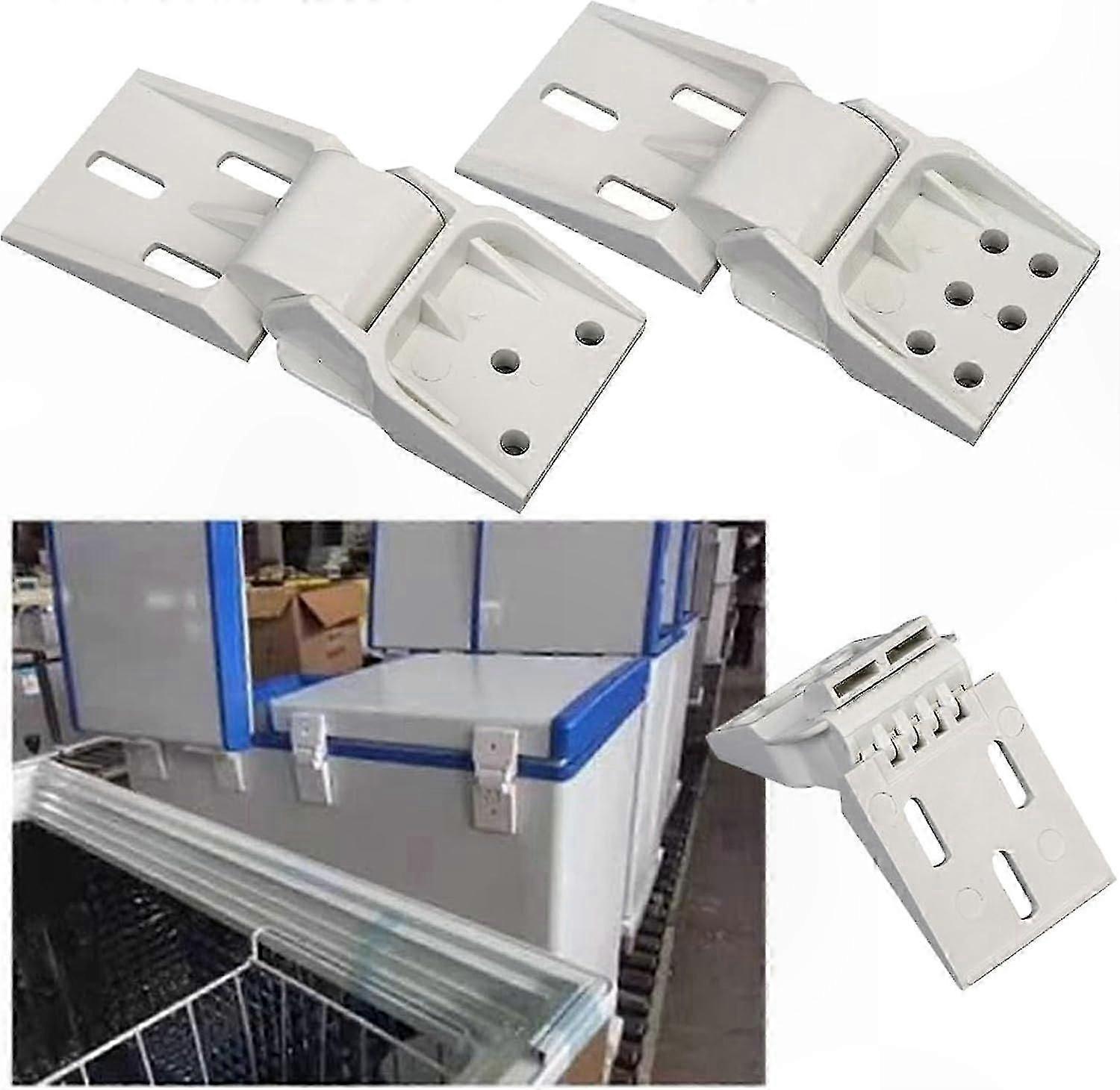 Universal Chest Freezer Hinge for Small Freezers with Folding and Counterbalance Features