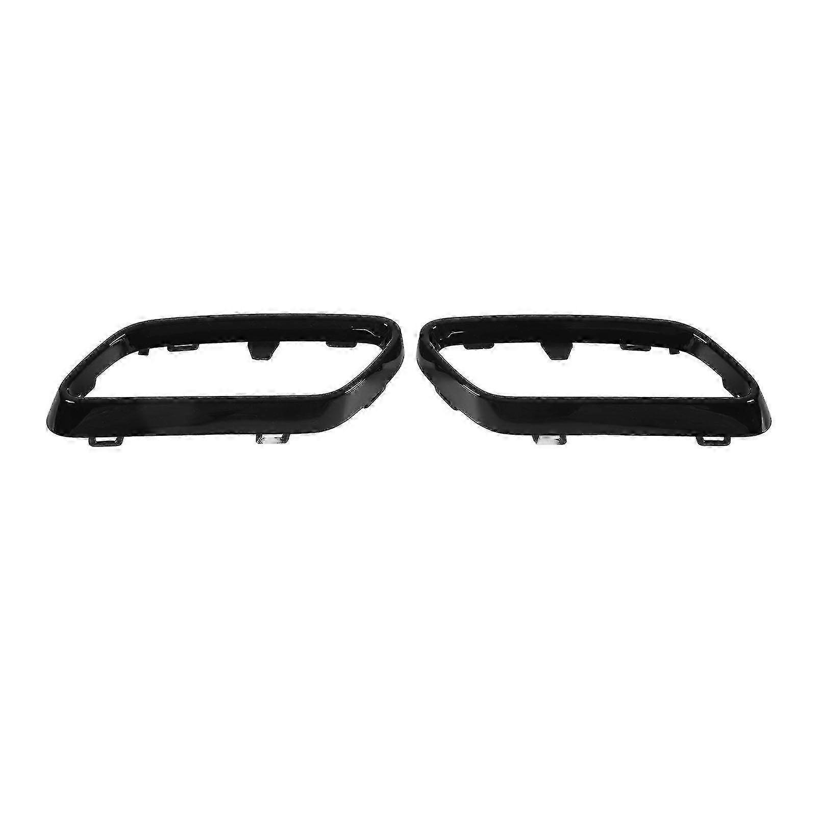 Glossy Black Exhaust Tip Cover for Benz C-Class W206 AMG Line 2022