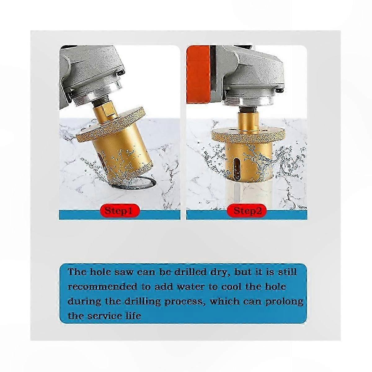 Diamond Core Drill Bit for Marble Tile Hole Opening and Grinding Tools