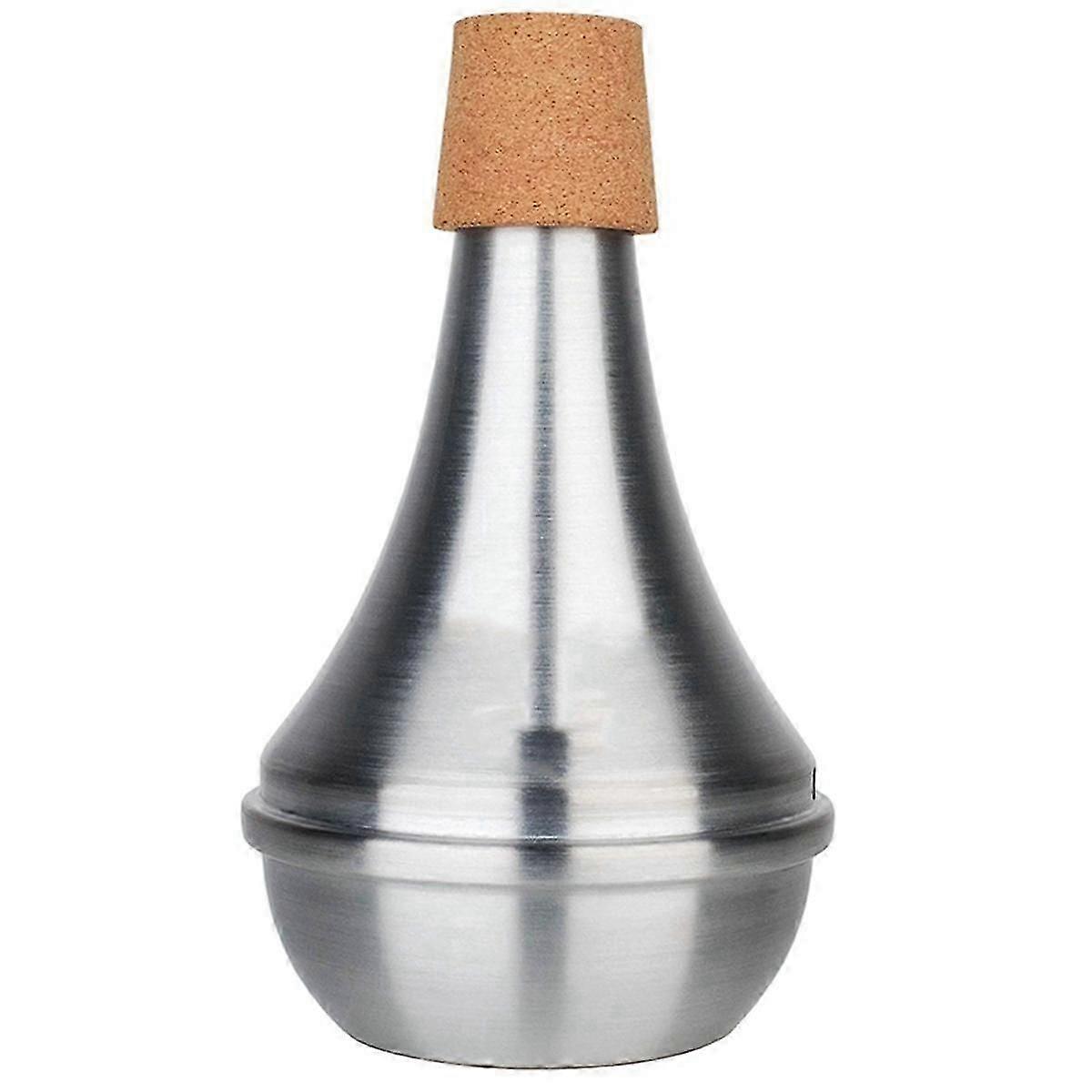 Aluminum Alloy Trumpet Mute Mute Anti-Disturbance Mute Mute Cork Edge Protection (80%-90% Sound Red