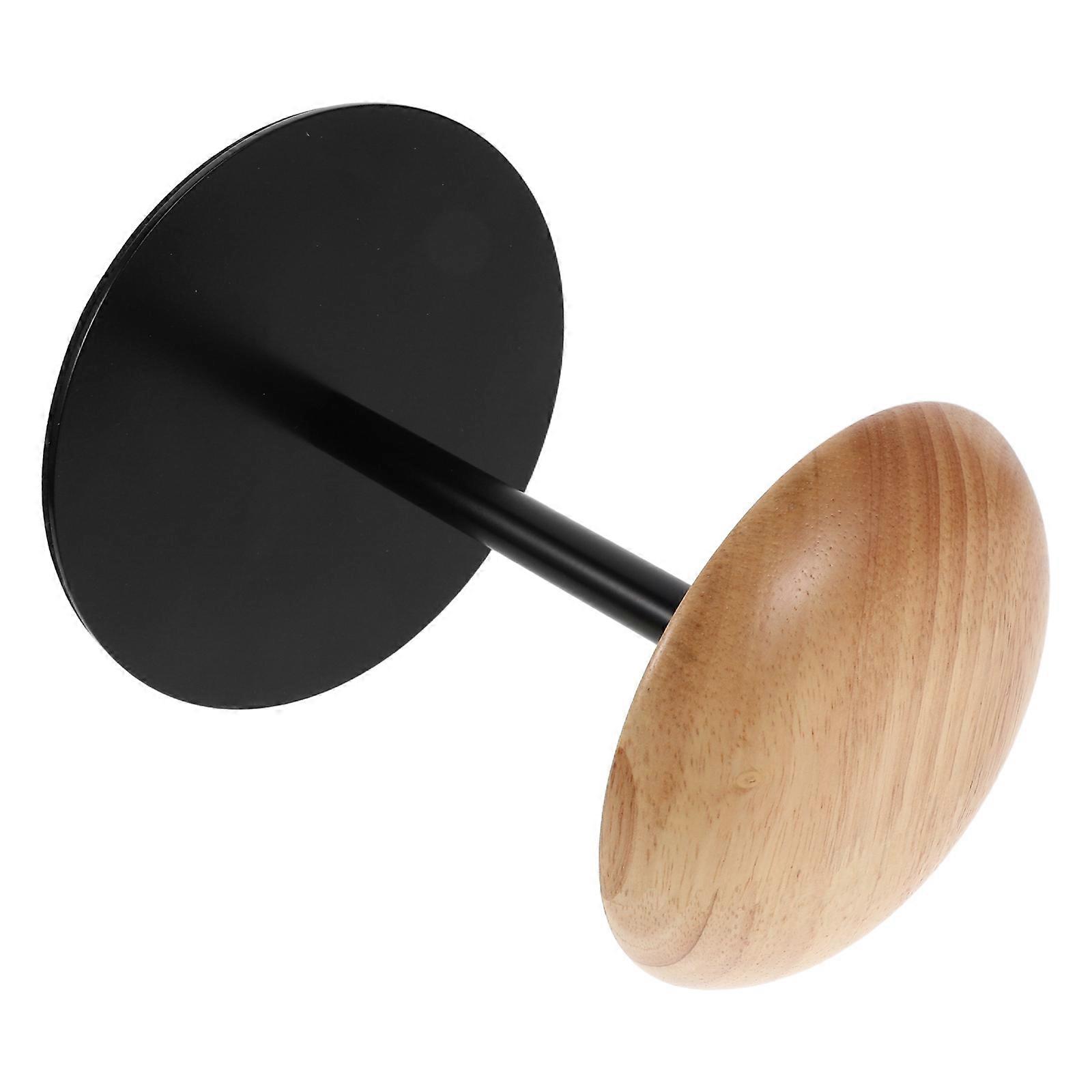Wood and Metal Hat Stand for Commercial Use Vintage Style Display Rack Ideal for Countertops 1Pcs