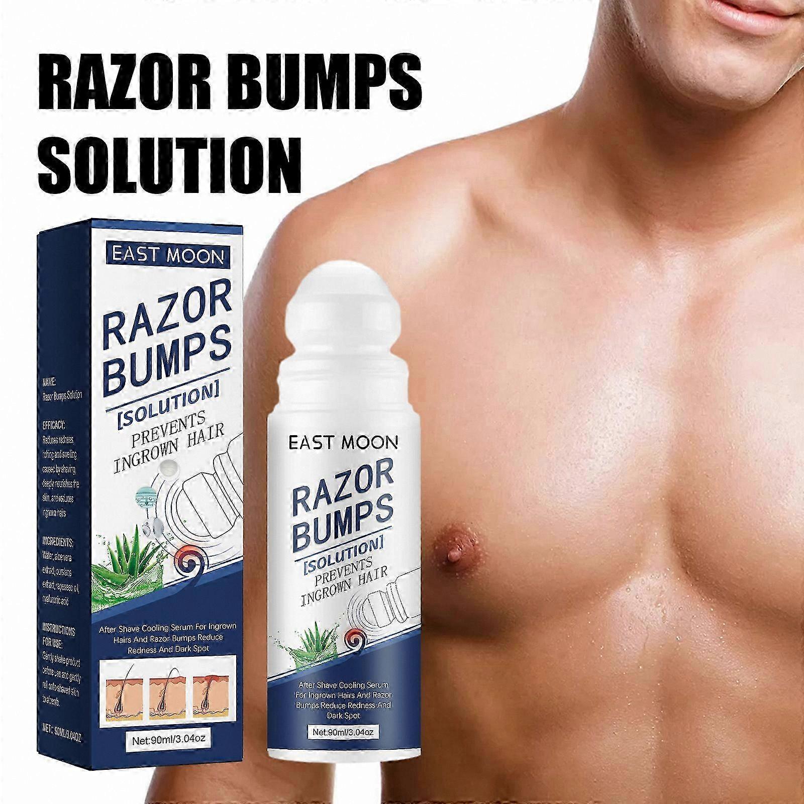 After Shave Soothing Roller Ball for Men, Razor Bump Relief and Moisturizing Treatment Essence