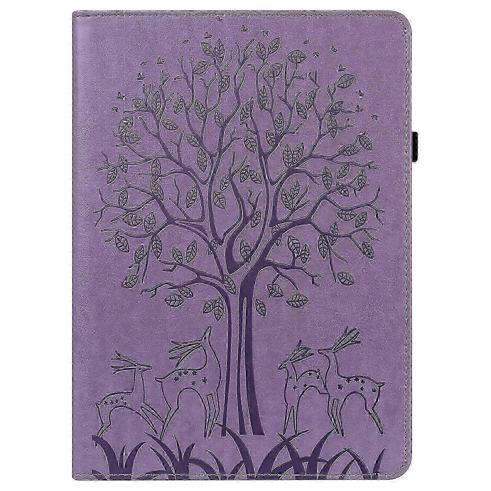 Elegant Purple Leather Case for Lenovo M10 Plus 3rd Gen 10.6" Tablet