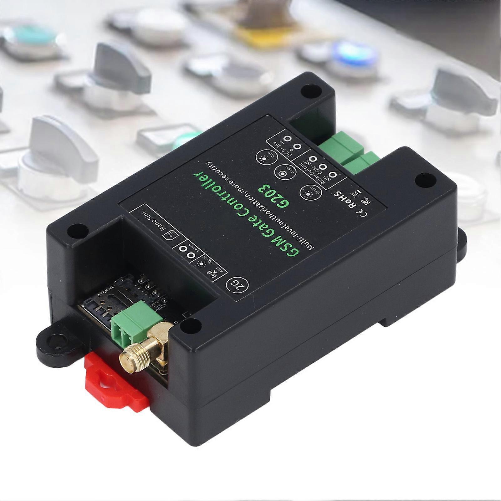 GSM Gate Opener G203 2G Call SMS App Control DC 9-36V Delay