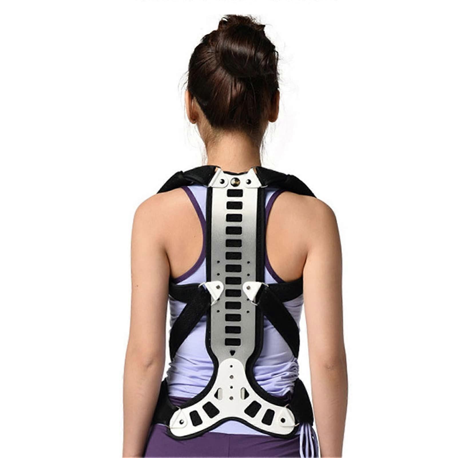 Back Posture Corrector Shoulder And Waist Backrest Support Belt For Adult Students Size Medium