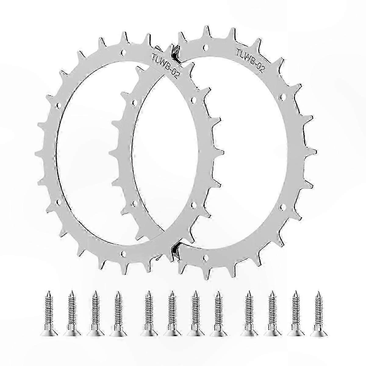 Traction Wheel Kit for Robotic Mower with Enhanced Grip and Stability Support