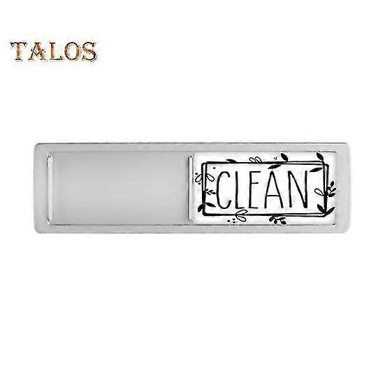 Dishwasher Magnet Sign Easy to Read Smooth Surface Practical Good Slide Style Dishwasher Clean Dirty Indicator for Home