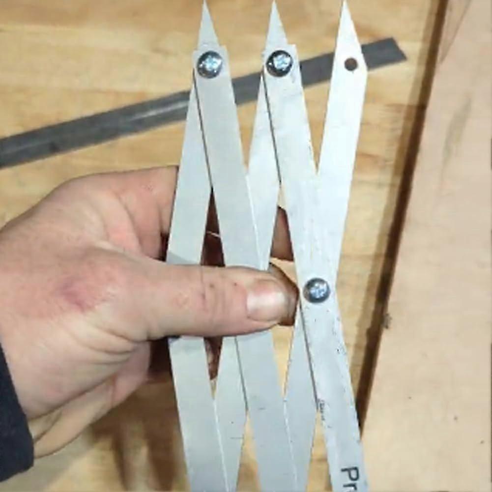 Picket Master Pro 3 Point Center Finder Tool for Precise Measurement, Stainless Steel Center Finder Tool, Equidistant Measuring Tool