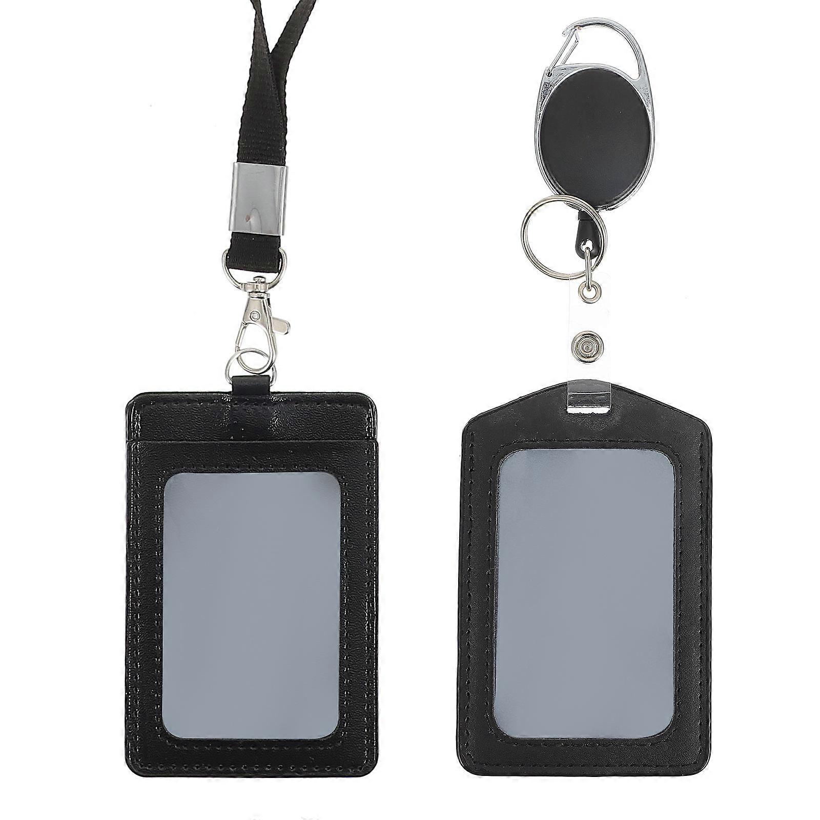 Id Badge Holder Retractable Badge Holders 1Set Premium Quality