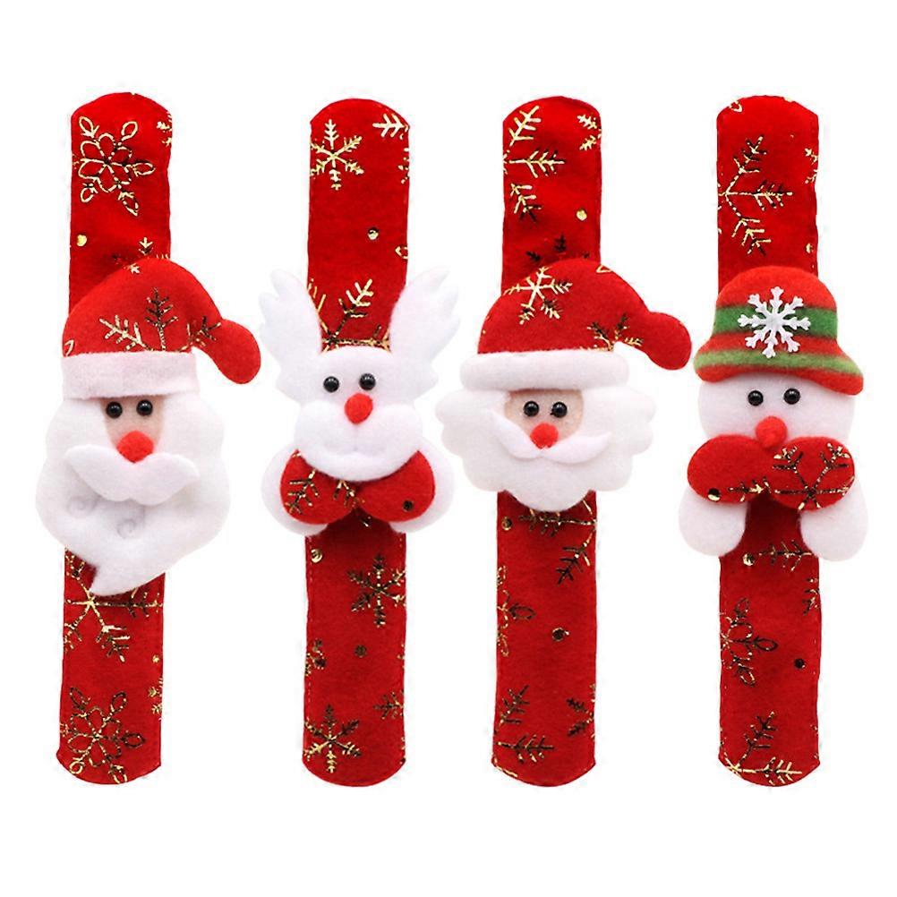 Slap Bracelets for Christmas Slap Bracelet Function 12Pcs Assorted