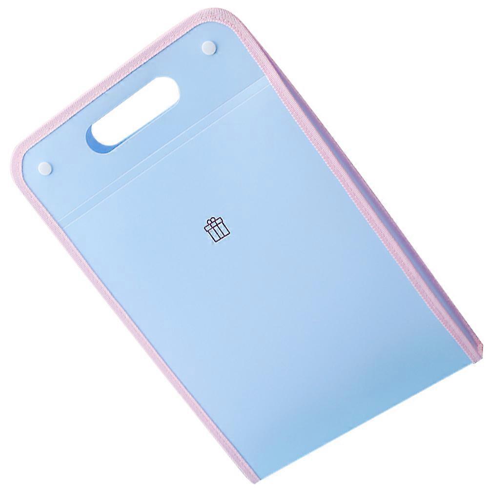 Clips Schedule Book Bill Clips for Clipping 1Pcs Plastic Colorful Blue