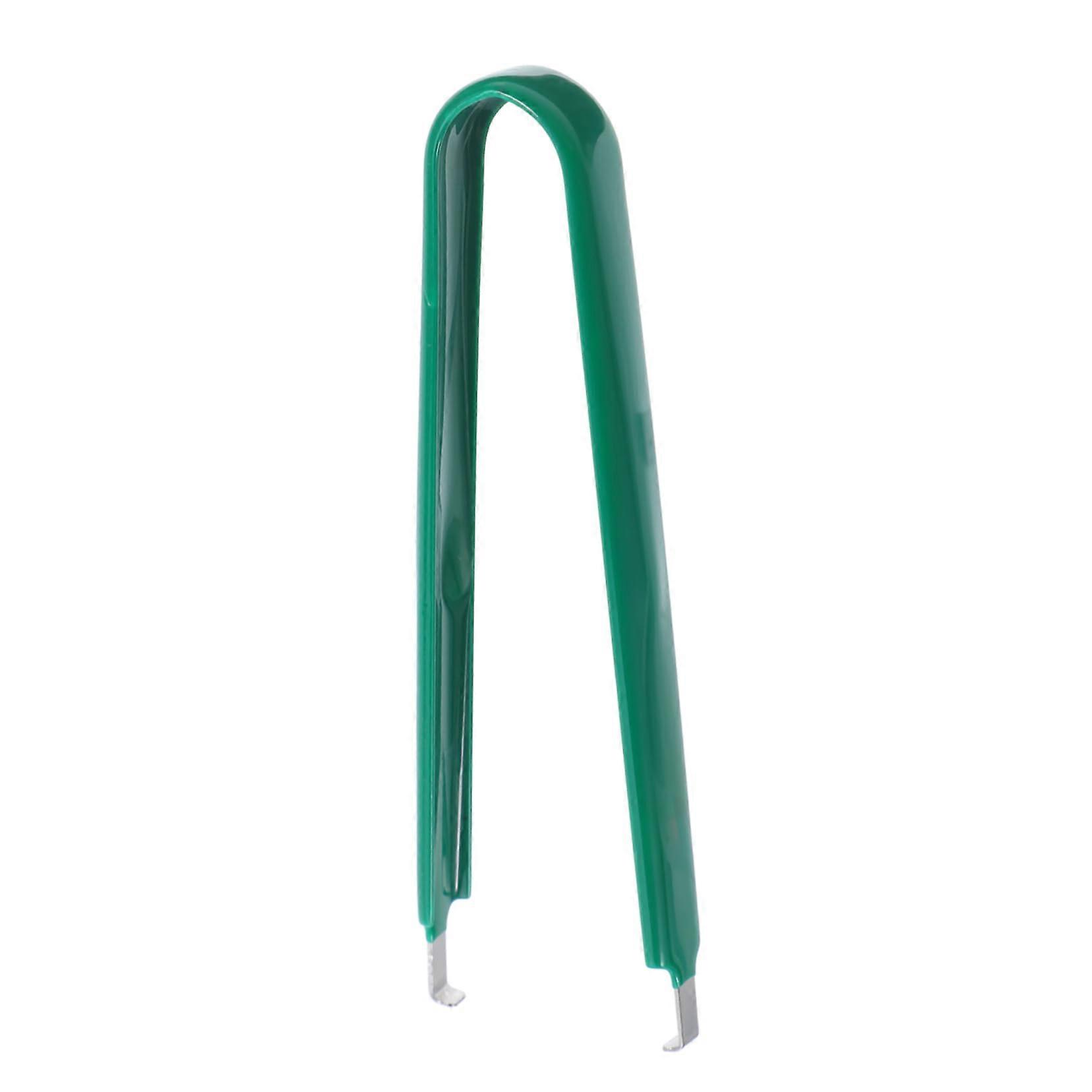 Efficient Chip Puller Tool for IC Chip Removal, Vinyl Grip Pliers, Disabled Leaf Collector, Green Color