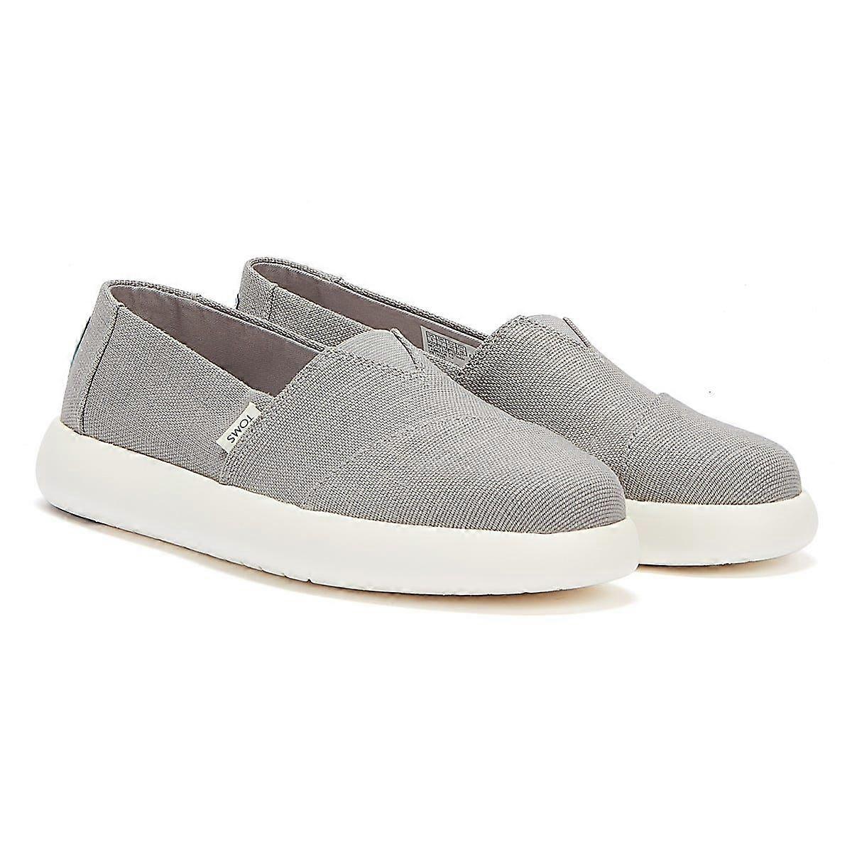 TOMS Alpargata Mallow Womens Light Grey Shoes
