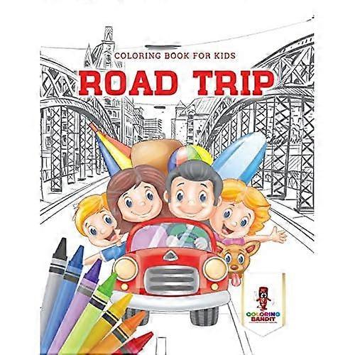 Road Trip: Malbuch für Kinder
