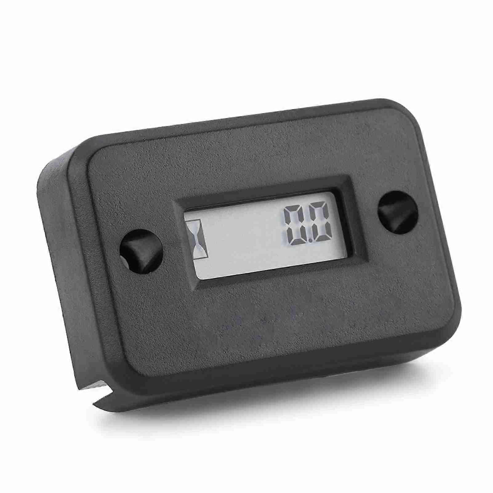 Digital Vibration Hour Meter Gauge Wireless for Vibrating Machine Motorcycle ATV Boat Marine