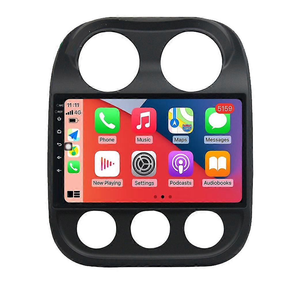 Car Multimedia Player For Jeep Compass 1 MK 2009 - 2015 CarPlay Android Auto Stereo Radio GPS Navigation Autoradio Bluetooth 2Din Video Touch