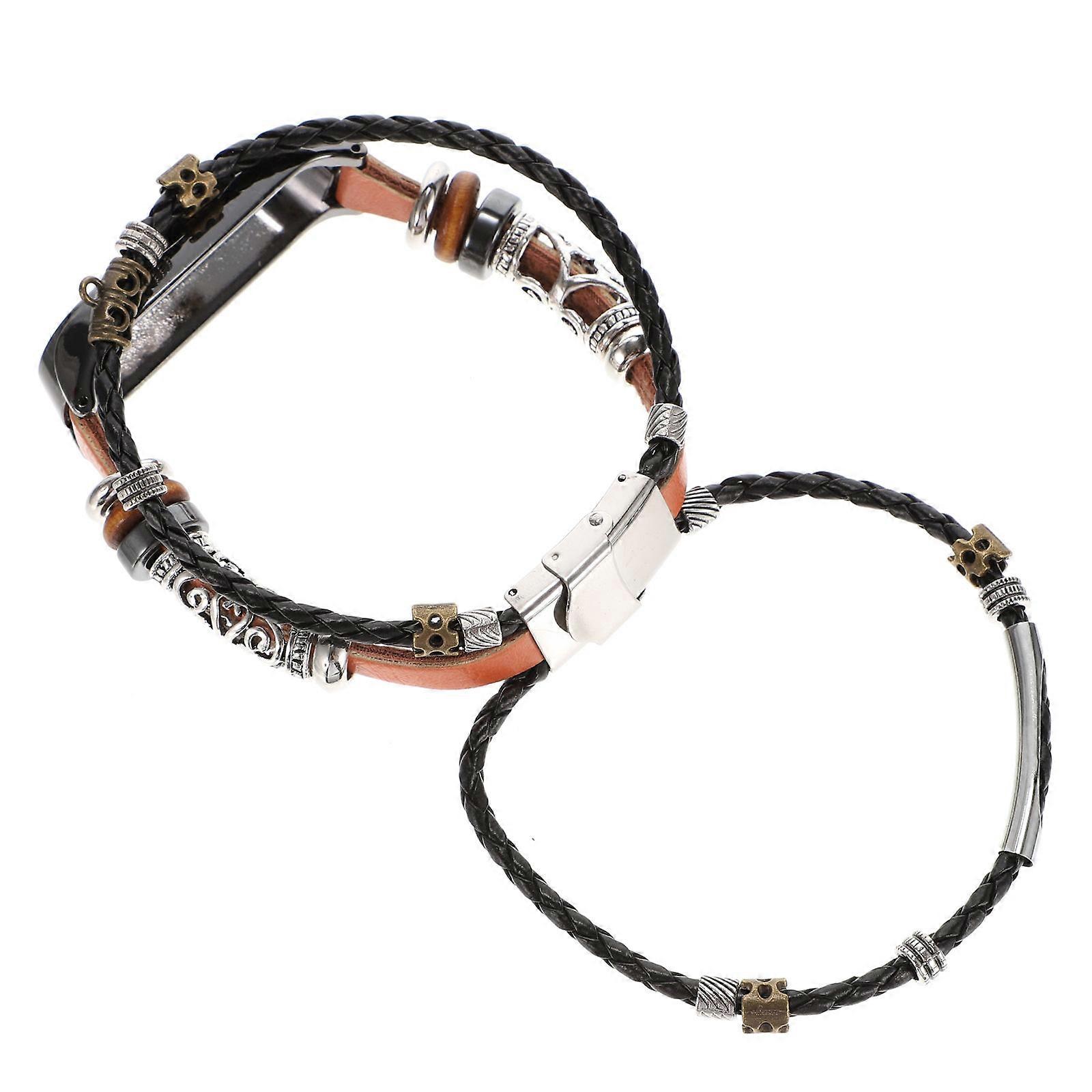 Smart Band Strap Metal Wristband for Band Use 1Pcs Retro Style