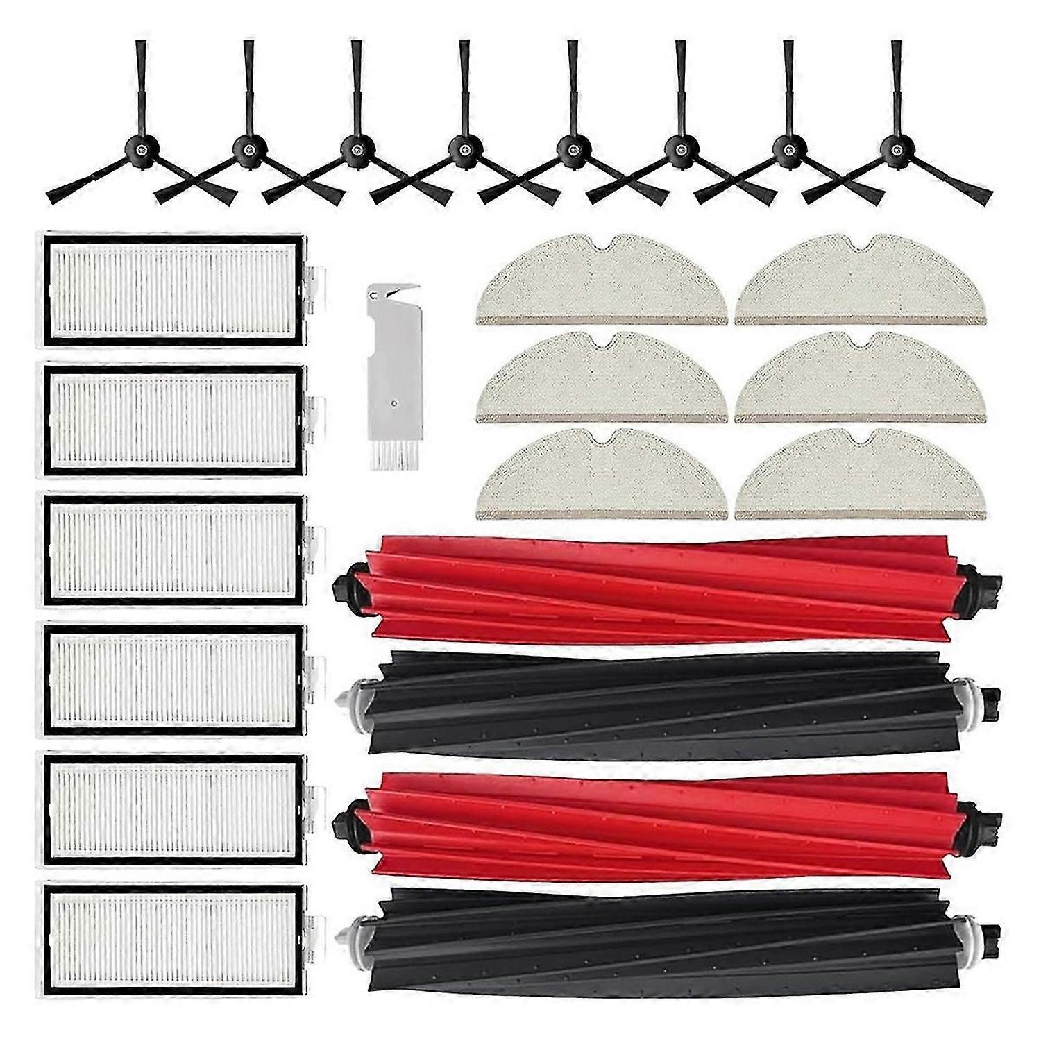 Replacement for Q8 Max+/Q5 Pro/Q8 Max/Q5 Pro+ Robot Vacuum Cleaner Accessories Kit HEPA Filters Mop