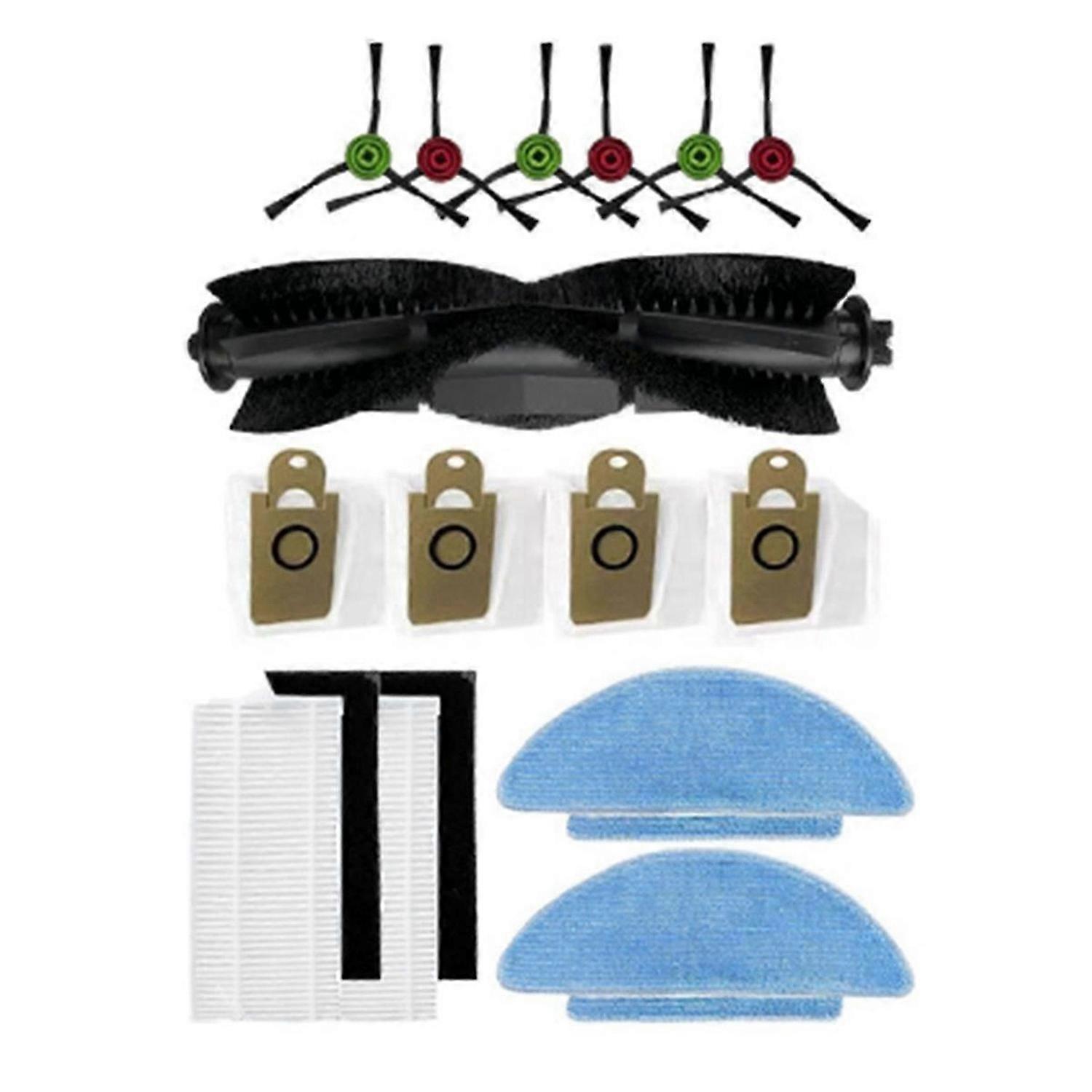 Compatible for X20 SW+ 11415 Replacement Parts Accessories Main Side Brush Hepa Filter Mop Cloth Dus