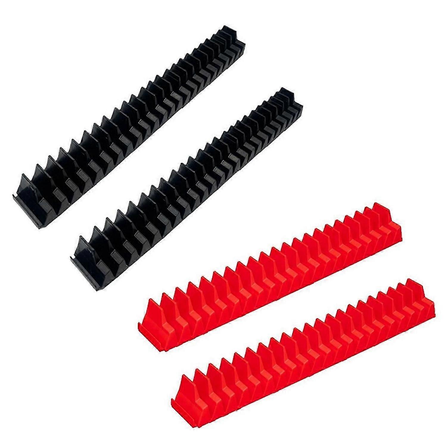 4set Magnetic Modular Wrench Organizers for Tool Drawers - Wrench Rack, Tool Storage Holder,Wrench S